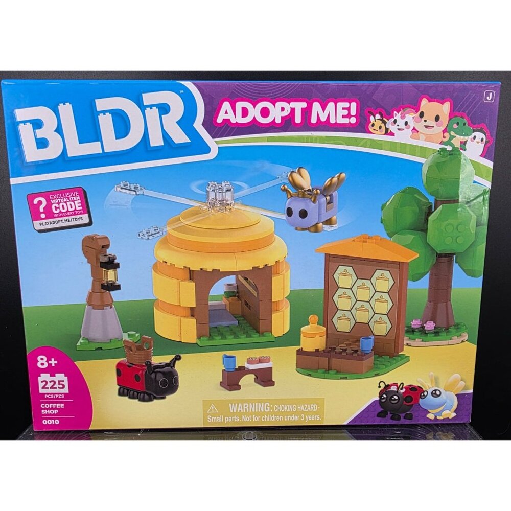 BLDR Adopt Me Coffee Shop 225pcs 0010 Jazwares Building Set Game